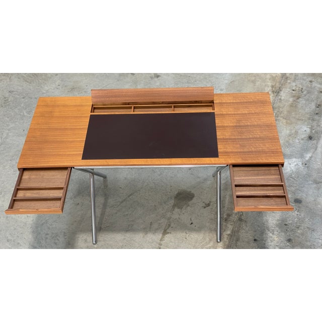 Lema Novelist Desk by Christophe Pillet Mid Century Modern Style-Made in Italy For Sale In Miami - Image 6 of 8