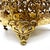 Late 20th Century Vintage Gilt Ormolu Jewelry Casket Box With Beveled Glass Lid – French Regency / Hollywood Regency For Sale - Image 5 of 15