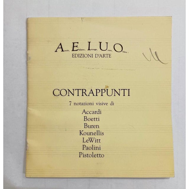 Paper Giulio Paolini, Ladies and Gentlemen…, 1988, Silkscreen For Sale - Image 7 of 12