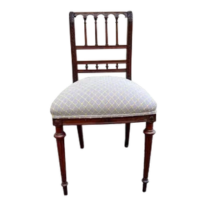 19th Century Antique French Louis XVI Style Carved Side Chair