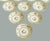 Ceramic Antique French Limoges by Haviland G. D. A., Small Dessert / Berry Bowls - Set of 10 For Sale - Image 7 of 8