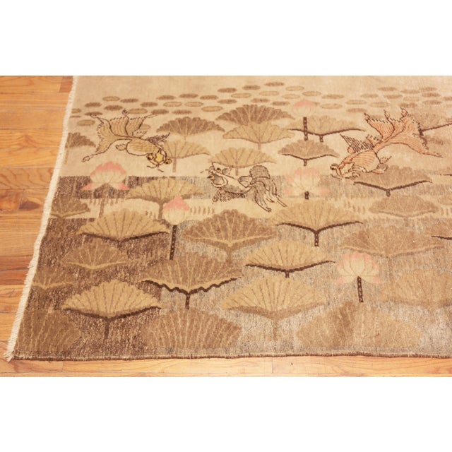 Nazmiyal Collection Antique East Turkestan Khotan Rug For Sale - Image 4 of 11