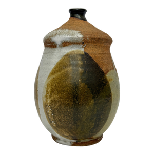 1970's Vintage Organic Studio Art Pottery Bud Vase – Signed Bre Scott, Arizona