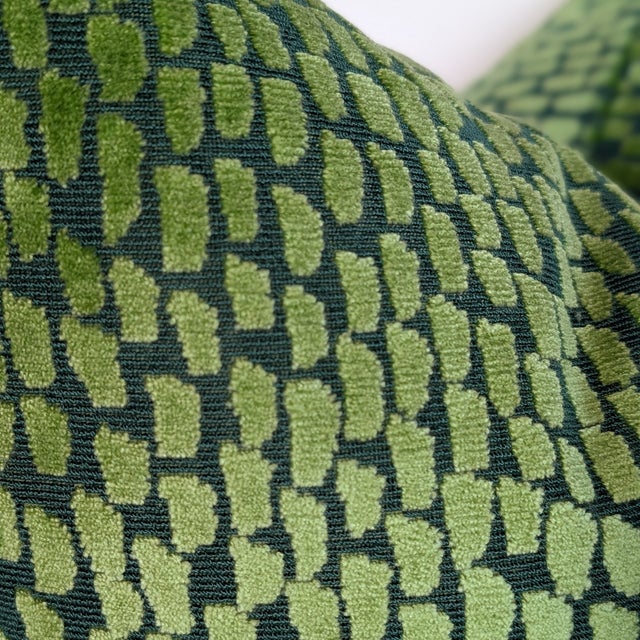 Kravet Kravet Foundrae Jungle Cut Velvet Pillows For Sale - Image 4 of 6
