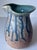 Ceramic Vintage Studio Art Pottery Glazed Pitcher-Signed For Sale - Image 7 of 8