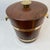 Mid-Century Modern Vermillion Walnut Ice Bucket For Sale In Washington DC - Image 6 of 13