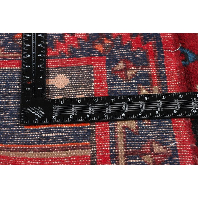 Vintage Persian Nahavand Hamadan Rug - 04'04 X 08'00 For Sale In Dallas - Image 6 of 9
