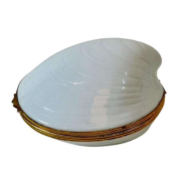 1970s Limoges Shell Box For Sale In Tampa - Image 6 of 10