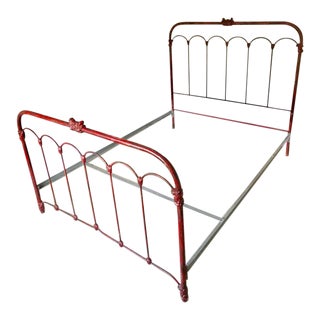Red Full Size Bedframe For Sale