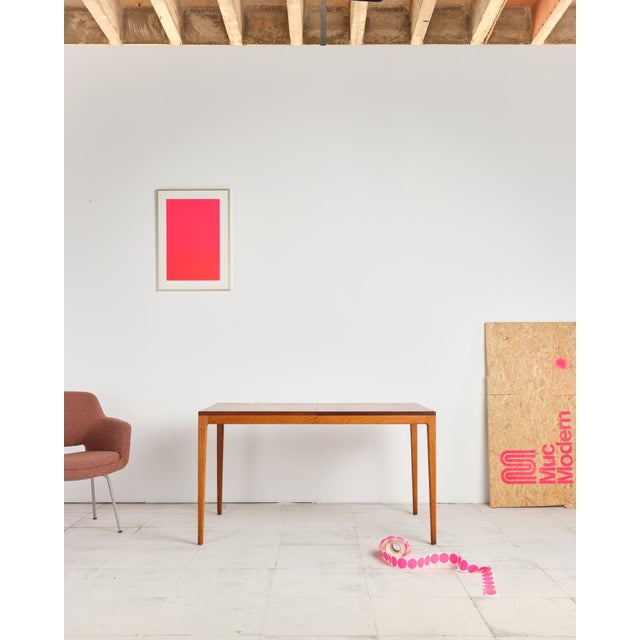 Mid-Century German Extendable Dining Table in Teak and Oak by Hartmut Lohmeyer for Wilkhahn, 1960s For Sale - Image 12 of 18