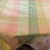 Peach 1960s Silk Taffeta Plaid Round Table Cloth For Sale - Image 8 of 8