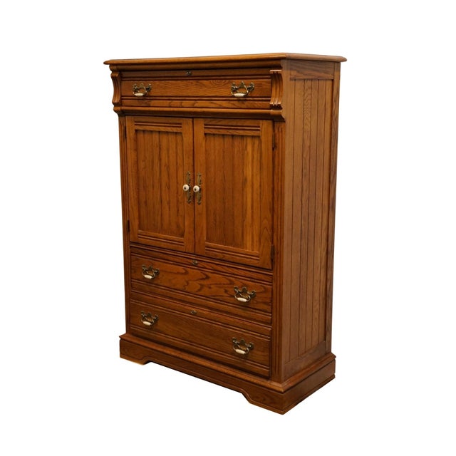 LEXINGTON FURNITURE Recollections Collection Rustic Country French 40" Door Chest 468-309 58.75" High 39.5" Wide 17" Deep...