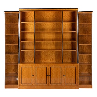 Vintage Art Deco Style Bookcase For Sale
