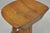 Vintage Mid Century Modern Mahogany Adolf Loos Theban Style Tripod Saddle Stool For Sale - Image 12 of 17