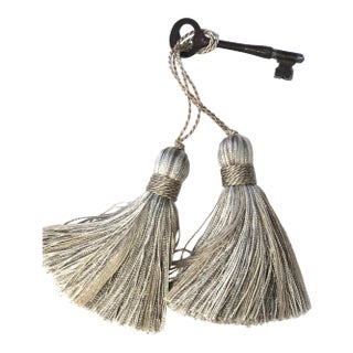 Petite Mineral Color Tassels - A Pair For Sale