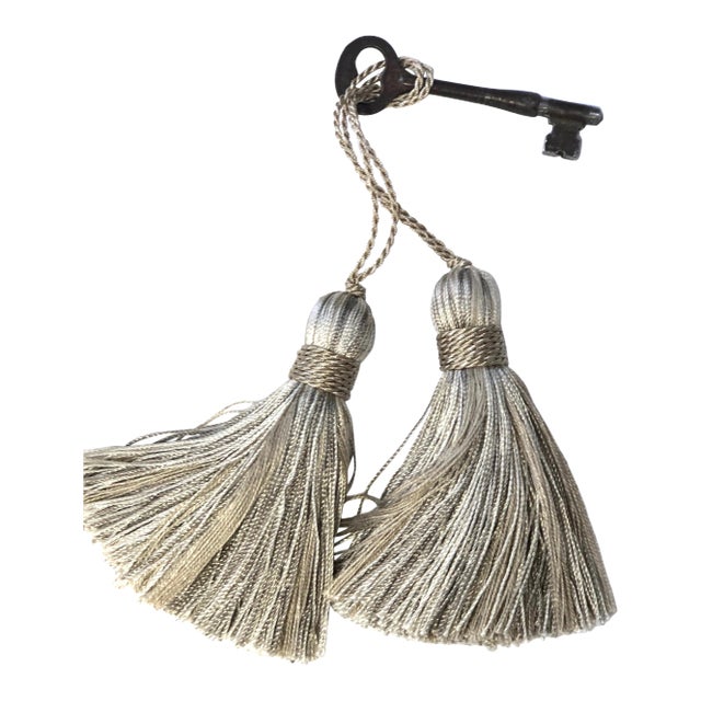 Petite Mineral Color Tassels - A Pair For Sale