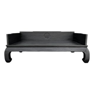Black Zen Opium Elm Daybed For Sale