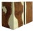 Vintage Burl Wood & Lacquered Parsons Pedestal Tables – Pair For Sale