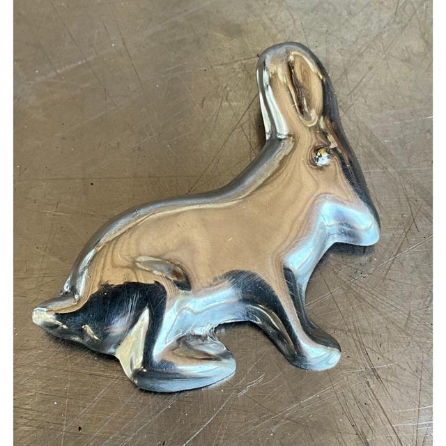 Vintage Mexican Sterling Silver Bunny Rabbit Brooch For Sale In West Palm - Image 6 of 12