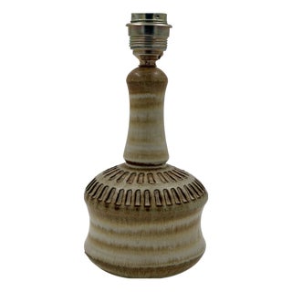 Mid-Century Modern Danish Stoneware Table Lamp by Joseph Simon for Søholm, 1960s For Sale