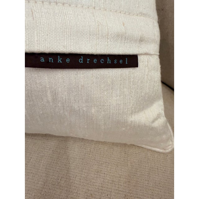 Anke Drechsel Anke Drechsel Floral Pillow For Sale - Image 4 of 4