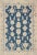 Mid 20th Century Vintage Turkish Oushak Rug With All-Over Design in Royal Blue and Ivory For Sale - Image 4 of 12