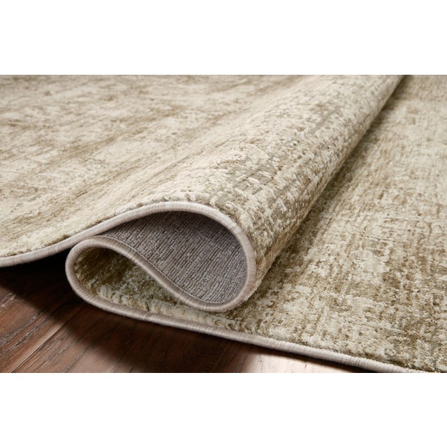 Loloi Rugs Amber Lewis x Loloi Honora Khaki / Beige 11'-6" x 15'-6" Area Rug For Sale - Image 4 of 7