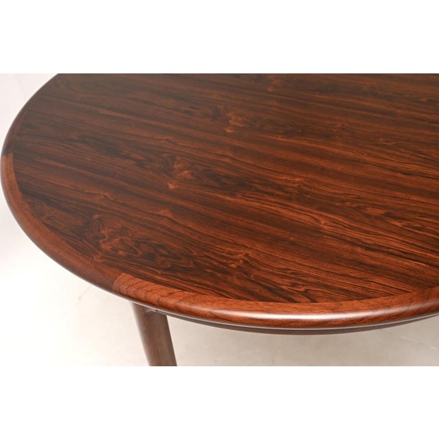 Vintage Danish Extending Dining Table by Niels Moller from J.L. Møllers, 1960s For Sale - Image 12 of 15