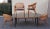 Mid-Century Modern 1950s Dunbar Edward Wormley Extension Dining Set of 9 For Sale - Image 3 of 13