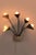 Vintage Wall Lamp with 5 Lights in Brass & Metal, Denmark, 1960s For Sale - Image 6 of 9