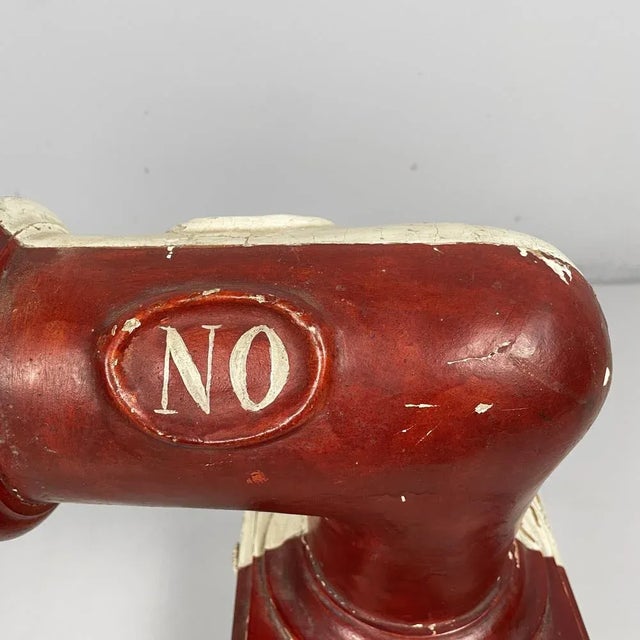 Italian Secret Voting Instrument in White and Red Wood, 1800s For Sale - Image 10 of 18
