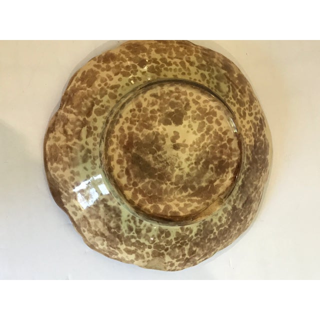 English Majolica Leaf Bowl For Sale In Chicago - Image 6 of 9