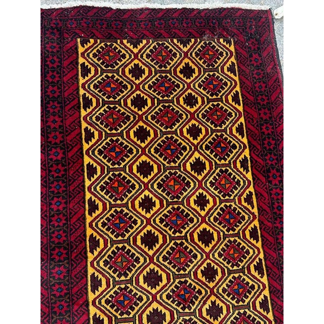 Vintage Turkmen Baluch Rug, 1980s For Sale - Image 3 of 18