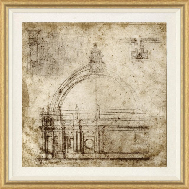 Traditional Dome of Christobol Framed Art Print by David Phoenix For Sale - Image 3 of 3