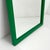 Kartell Green Square Frame Mirror by Anna Castelli Ferrieri for Kartell, 1980s For Sale - Image 4 of 7