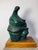 1970s Stylized Mother and Child Bronzed Ceramic Sculpture, 1970s For Sale - Image 5 of 8