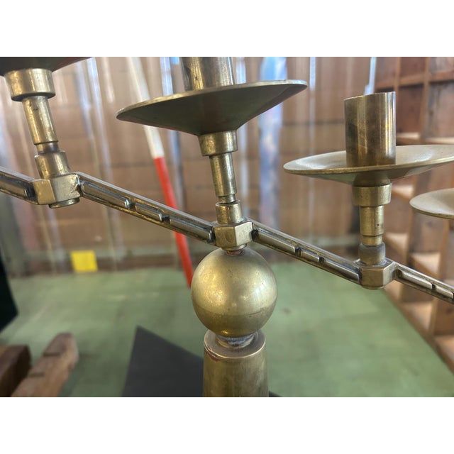 Art Deco Church Chandelier, 1930 For Sale - Image 3 of 7