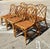 Vintage Chinese Chippendale Rattan Dining Chairs - Set of 6 For Sale - Image 11 of 12