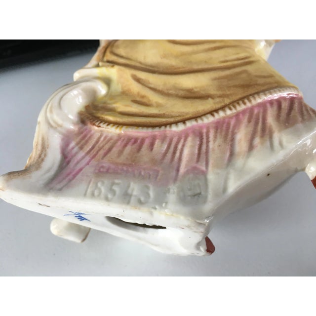 Vintage German Porcelain Figures, 1950s, Set of 2 For Sale - Image 6 of 18