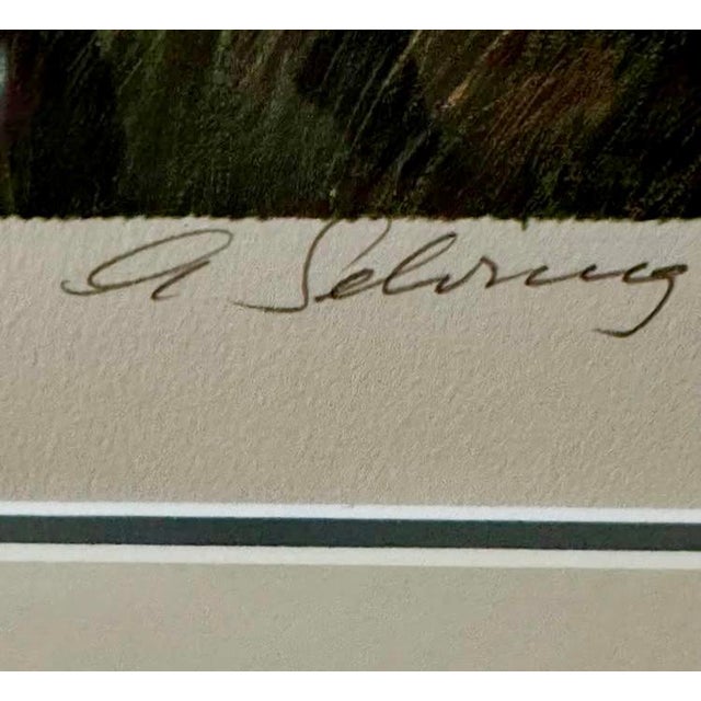 "Threatening Gestures" (1989) Ltd. Ed. S/N Lithograph by Adolf Sehring, w/ seal of authenticity, on Arches paper. Adolf...