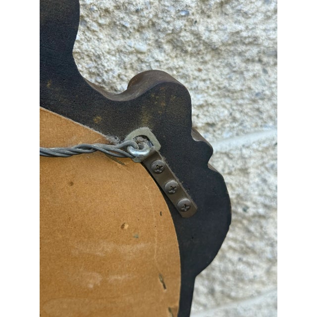 Vintage Gilded French Baroque Carved Wall Mirror For Sale In New York - Image 6 of 10