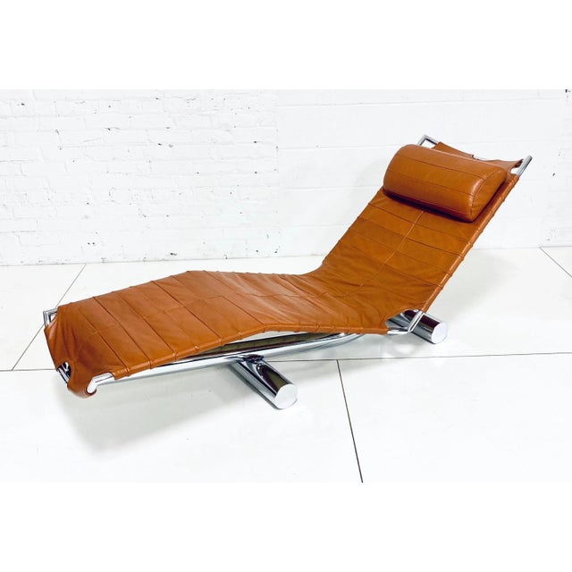 Camel Paul Tuttle Chariot Chaise for Strassle Intl., 1972 For Sale - Image 8 of 9
