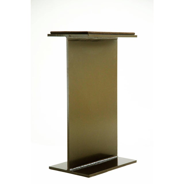 Industrial Robert Kleinschmidt I-Beam Display Pedestal For Sale - Image 3 of 7