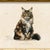 Illustration Reproduction Art Print of Vintage “Le Chat" Illustration (Cat 5), Framed For Sale - Image 3 of 4