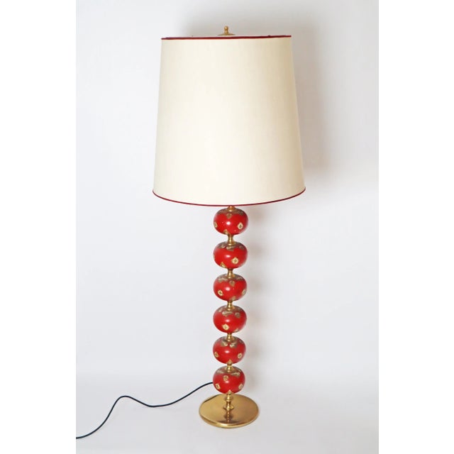 Swedish Modern Red Floor Lamp from Stilarmatur Tranås, 1960s For Sale - Image 17 of 18