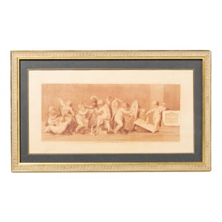 Francesco Bartolozzi, Nude An Allegory of Nature, Engraving For Sale
