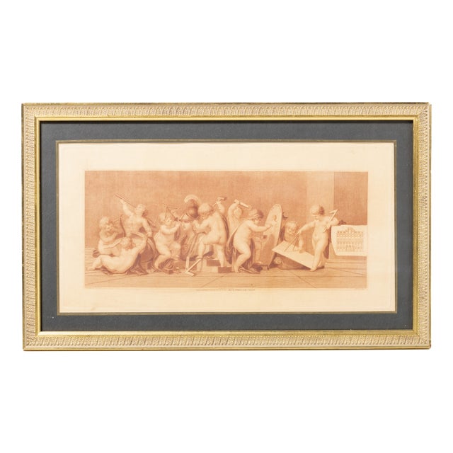 Francesco Bartolozzi, Nude An Allegory of Nature, Engraving For Sale