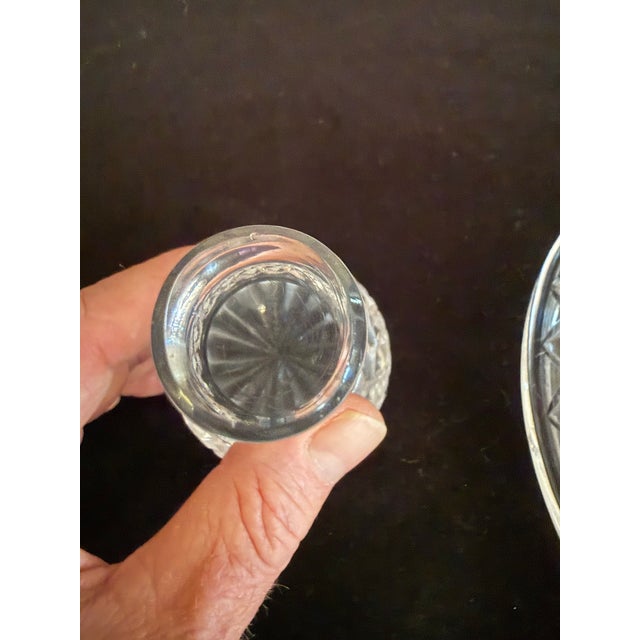 Glass Vintage Waterford Lismore Ship's Decanter For Sale - Image 7 of 8
