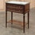 Antique French Directoire Mahogany End Table With Carrara Marble For Sale - Image 4 of 16