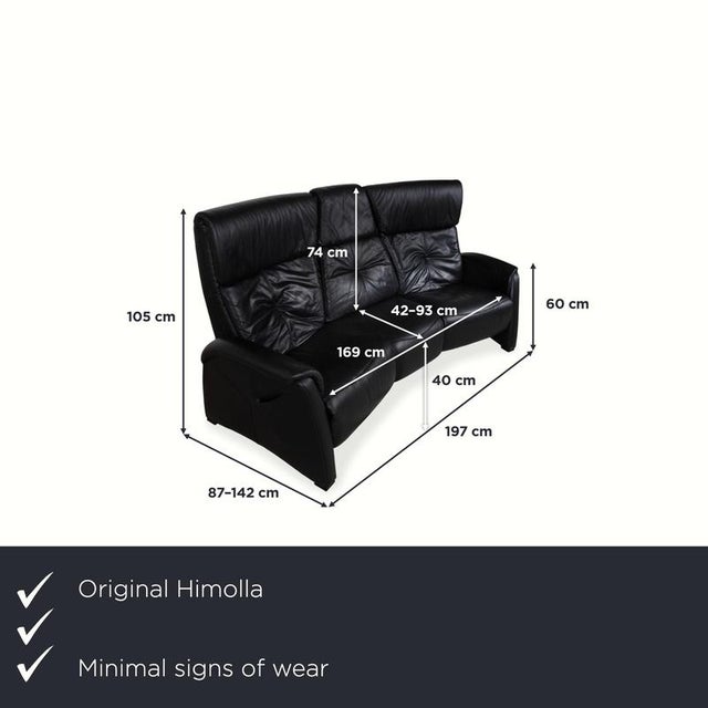Bring home a true marvel of technology and comfort with the Himolla trapezoidal sofa for your home theater or living room....